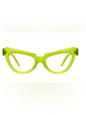 KUBORAUM Maske K39 - Neon Lime Green Glasses